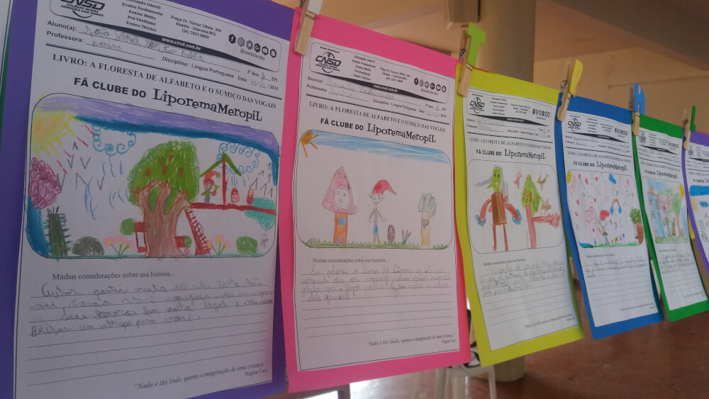 Liporema Meropil   conquista alunos do Colégio Nossa Senhora das Dores em Uberaba.