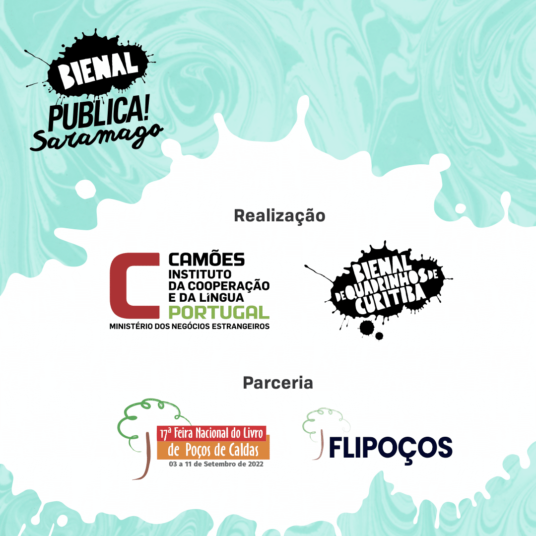 Camões Brasília e Bienal de Quadrinhos de Curitiba lançam concurso de HQs alusivo ao centenário de Saramago