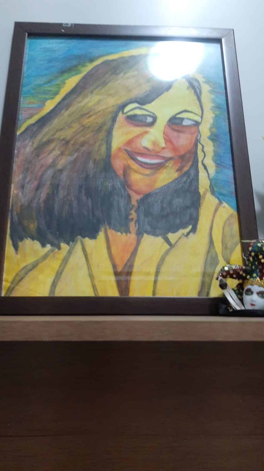 Uma mulher iluminada…