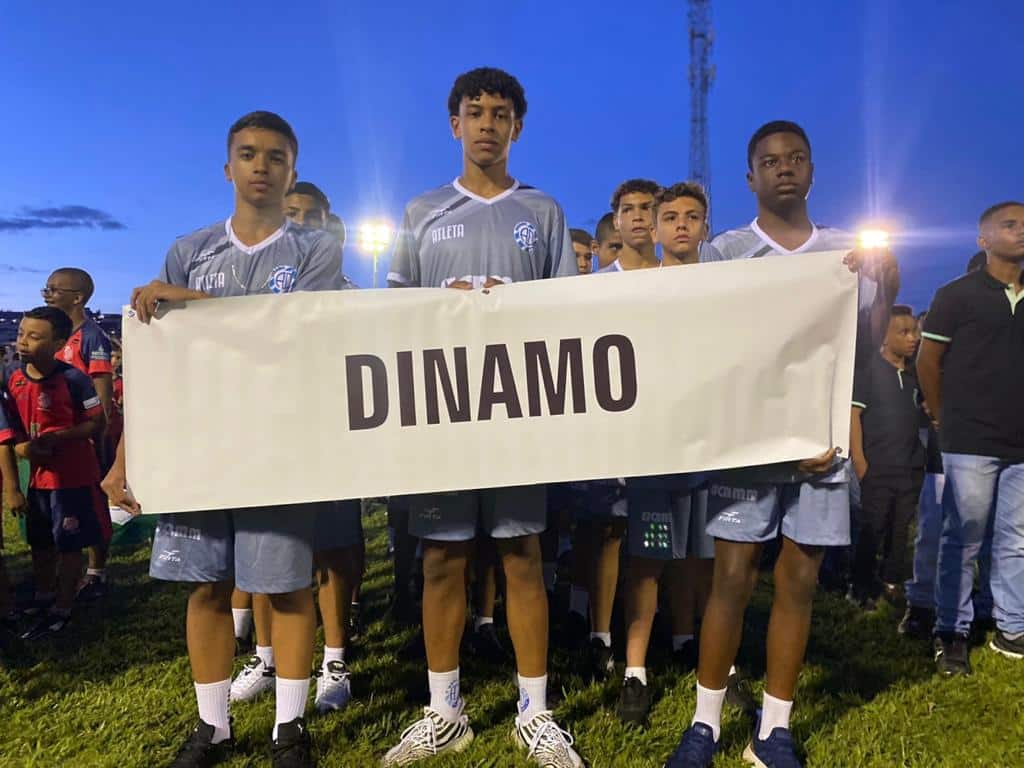 Categorias de base do Dínamo estreiam na Copa Alto Paranaíba nesta segunda (16)
