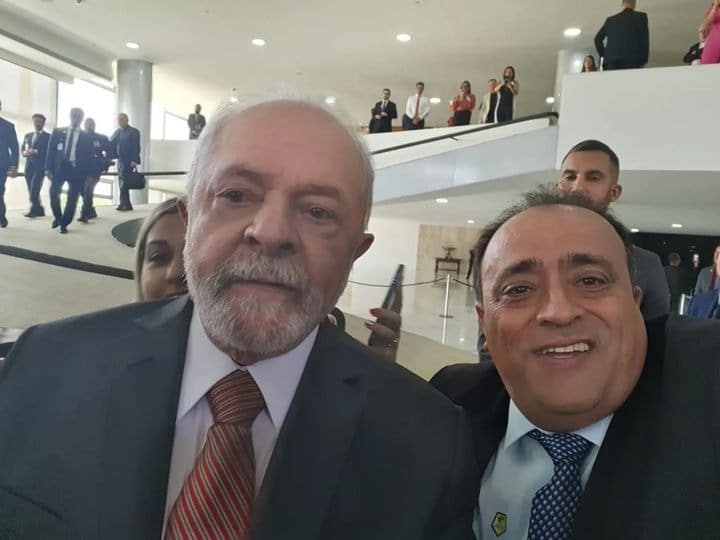 Hely Aires participa de reunião com presidente Lula e ministro Marinho em Brasília