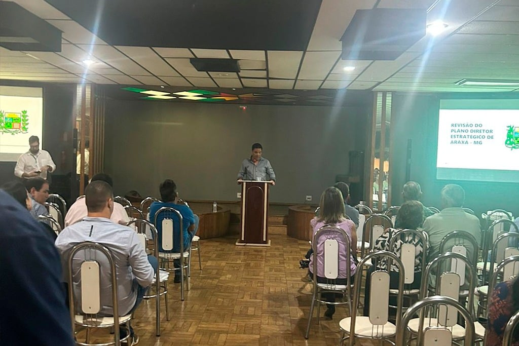 Araxá realiza segunda audiência pública  para revisão do Plano Diretor Estratégico