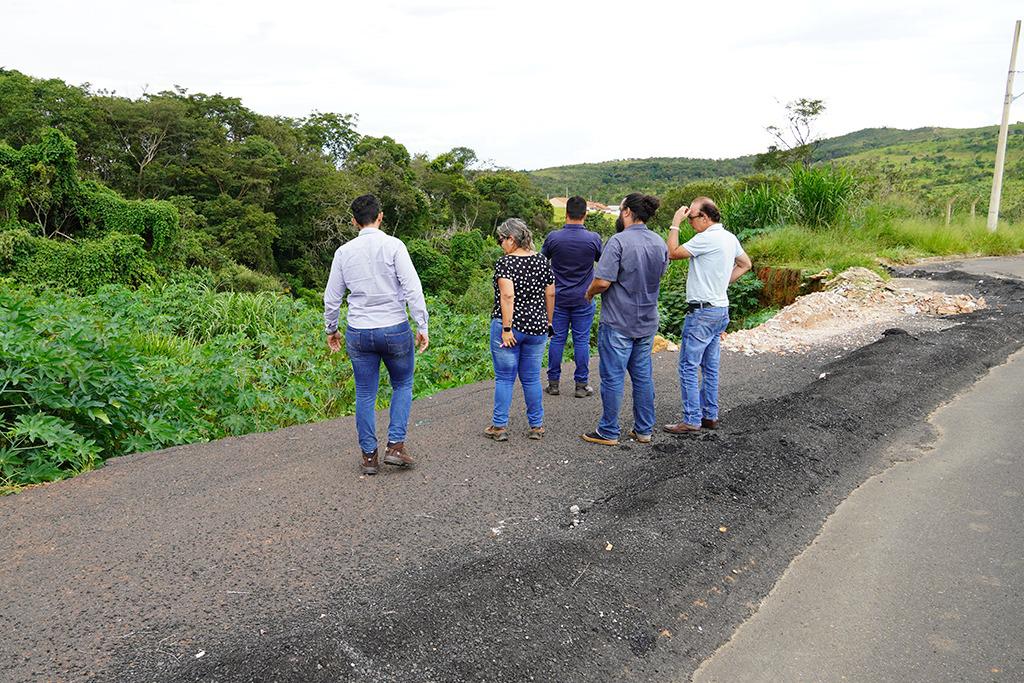 Prefeitura de Araxá realiza vistoria em áreas com potencial de risco devido ao intenso período chuvoso