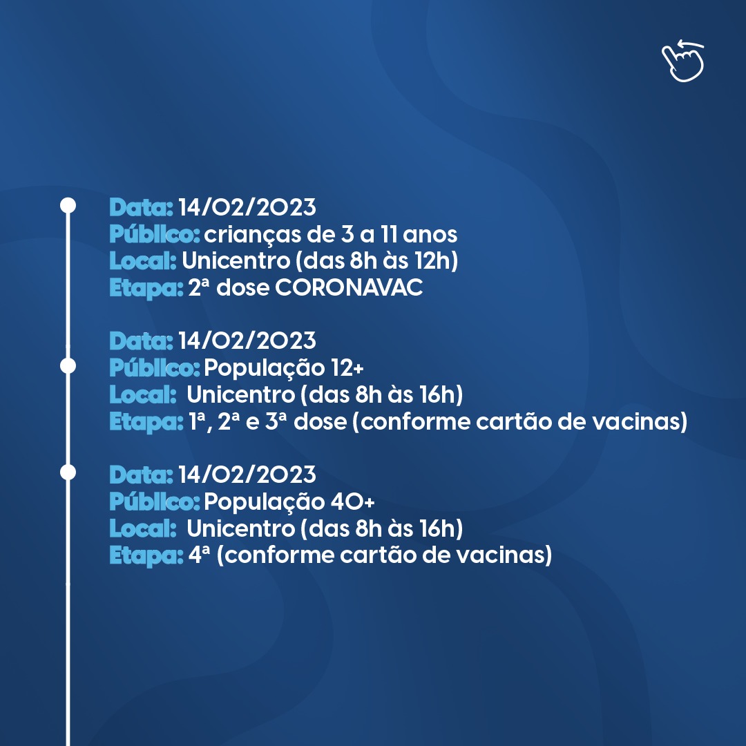 Saúde convoca crianças de 3 a 11 anos para vacina contra a Covid-19 nesta terça (14); confira outros públicos
