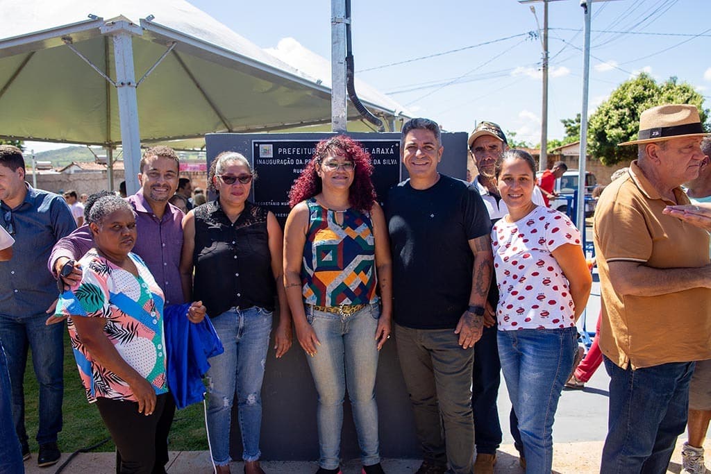 Prefeitura de Araxá inaugura Praça Antônio Marcos da Silva, no bairro Max Neumann