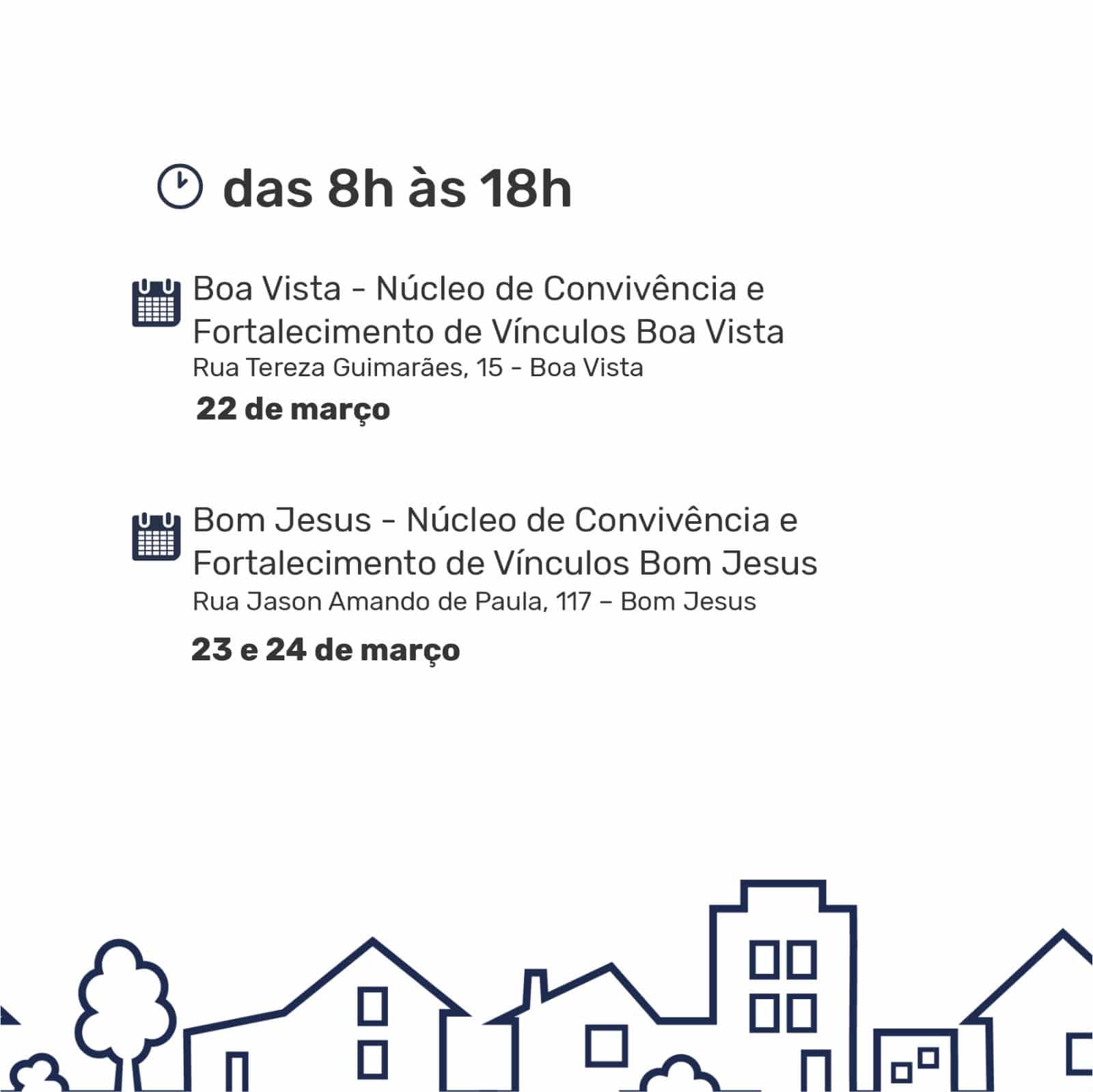 Ação Social realiza plantões de atendimento para cadastro de regularização fundiária de imóveis