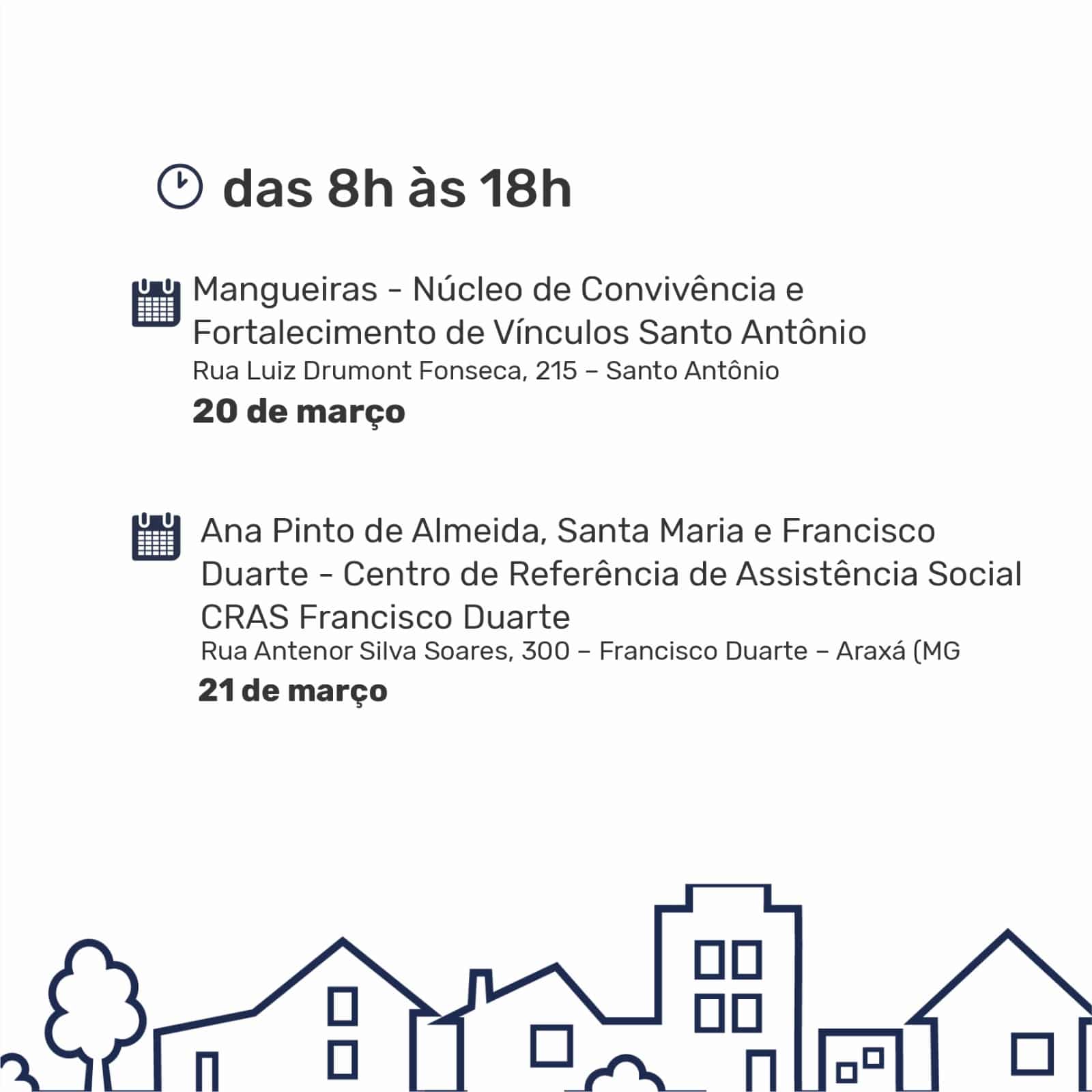 Ação Social realiza plantões de atendimento para cadastro de regularização fundiária de imóveis