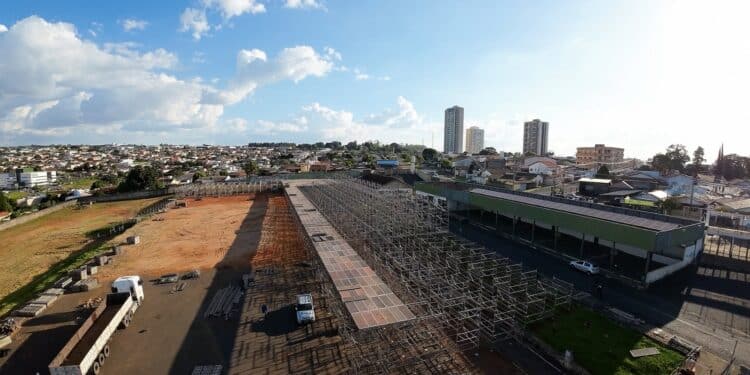 Araxá Rodeio Show: estrutura está adiantada e poderá ser conferida na Queima do Alho