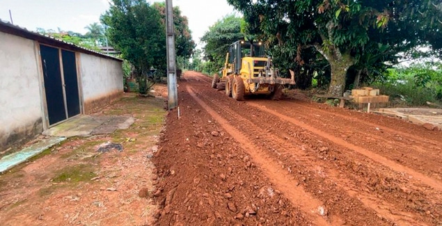 Boca da Mata recebe revitalização da malha asfáltica após 15 anos