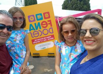 Venâncio Lopes passando o final de semana com a família em Araxá