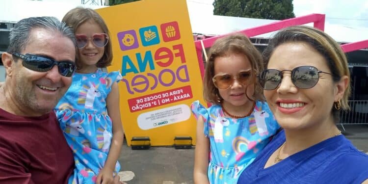 Venâncio Lopes passando o final de semana com a família em Araxá