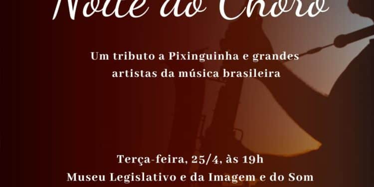 Escola Municipal de Música realiza a Noite do Choro nesta terça (25)