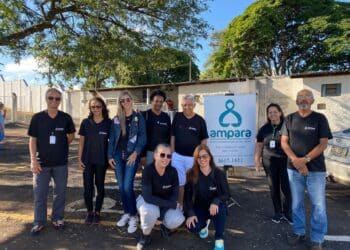 Futebol Beneficente arrecada alimentos para a Ampara