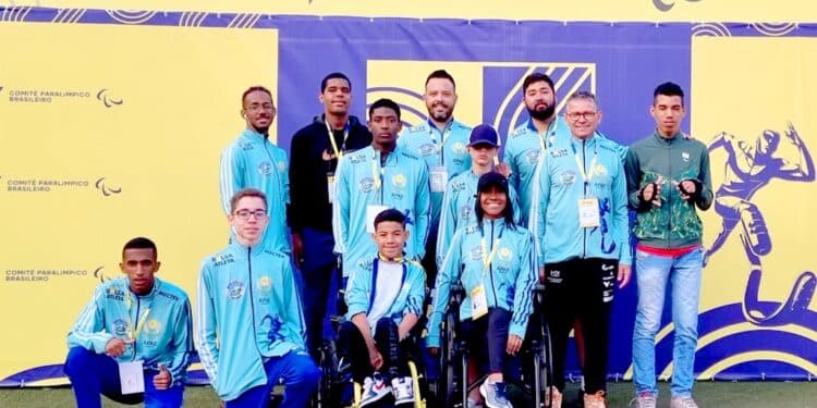 Atletas paralímpicos de Araxá conquistam 15 medalhas no Campeonato Brasileiro de Atletismo