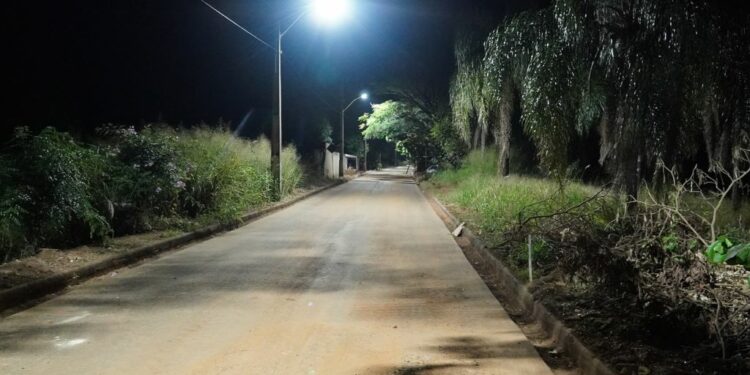 Prefeitura de Araxá implantação lâmpadas de LED na Comunidade Rural Boca da Mata
