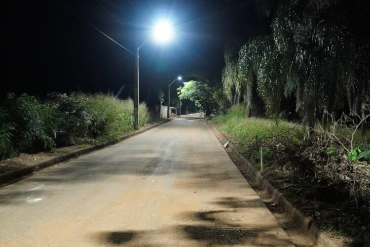 Prefeitura de Araxá implantação lâmpadas de LED na Comunidade Rural Boca da Mata
