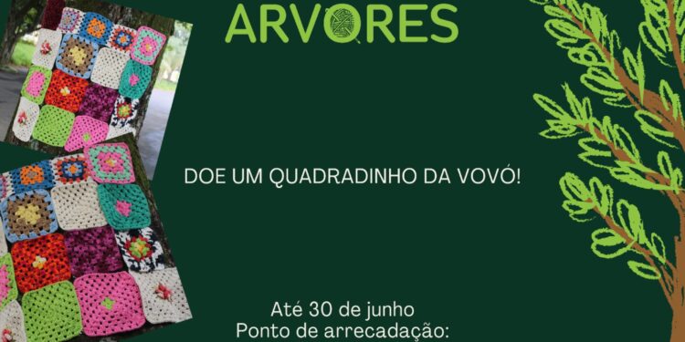 Projeto Acolhendo Árvores continua arrecadando Quadradinhos da Vovó até 30 de junho