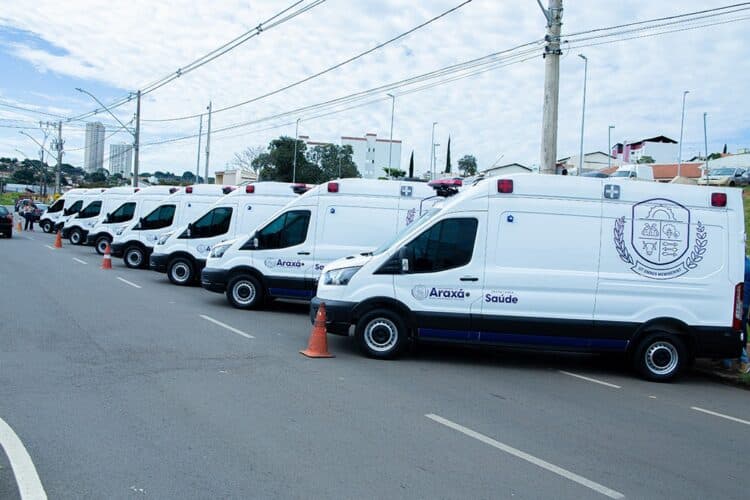 Ambulâncias da Prefeitura de Araxá realizam mais de 11 mil atendimentos no primeiro semestre de 2023