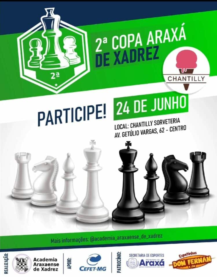 COLUNA XEQUE MATE – Xadrez araxaense terá novidade histórica