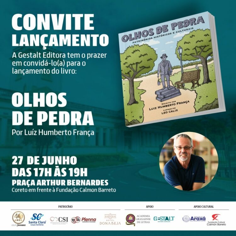 ESCRITOR LUIZ HUMBERTO FRANÇA LANÇA SEU PRIMEIRO LIVRO INFANTOJUVENIL