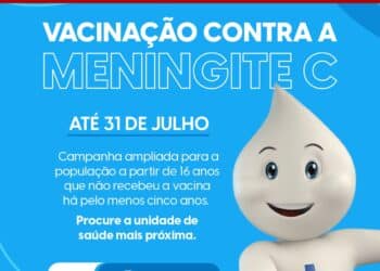 Campanha de Vacinação contra Meningite C é prorrogada até 31 de julho para pessoas a partir de 16 anos