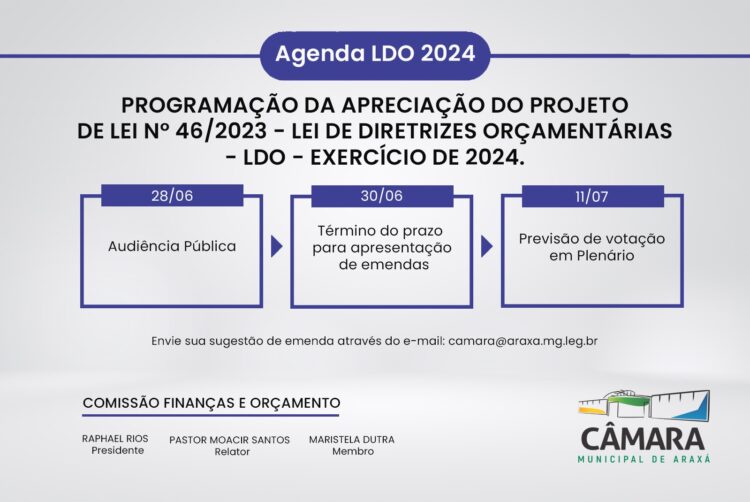 Agenda – LDO 2024