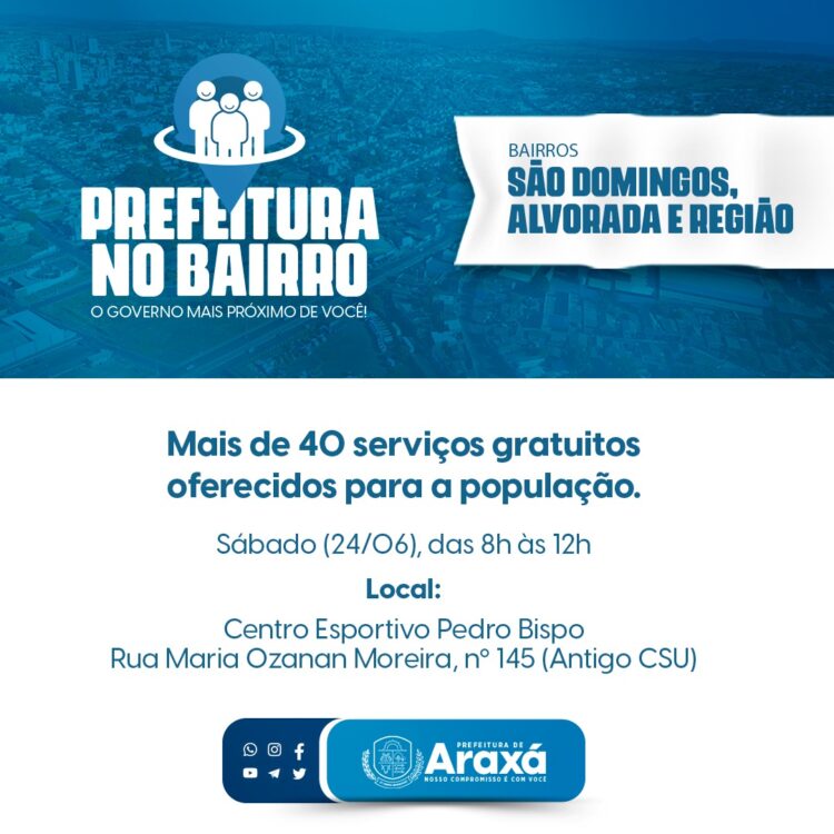 Convite – 13º Prefeitura no Bairro