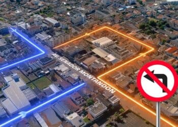 Avenida Senador Montandon terá mudanças no tráfego a partir de 4 de agosto