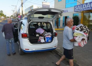 Prefeitura de Araxá realiza mais uma entrega de itens arrecadados pela Campanha do Agasalho 2023 – Doar é Aquecer