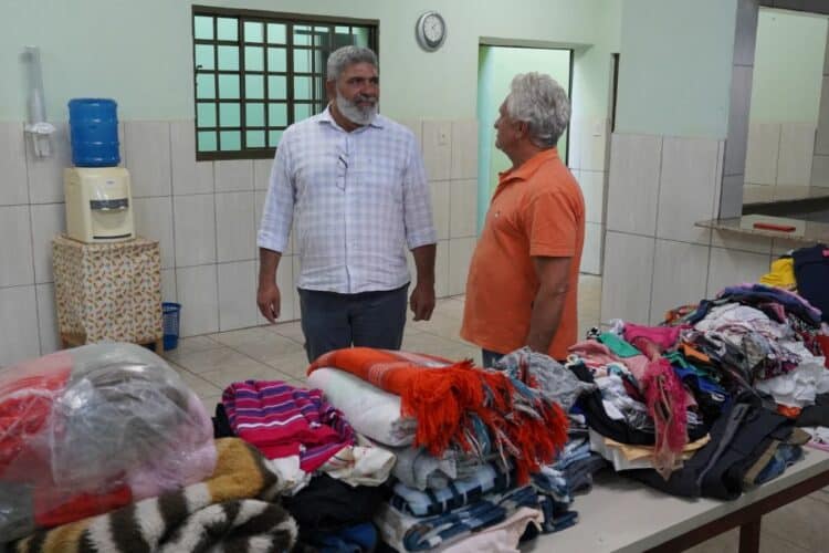 Prefeitura de Araxá realiza mais uma entrega de itens arrecadados pela Campanha do Agasalho 2023 – Doar é Aquecer