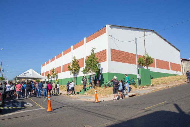 Prefeitura de Araxá reinaugura o ginásio Geraldo Montovani, no bairro Padre Alaor