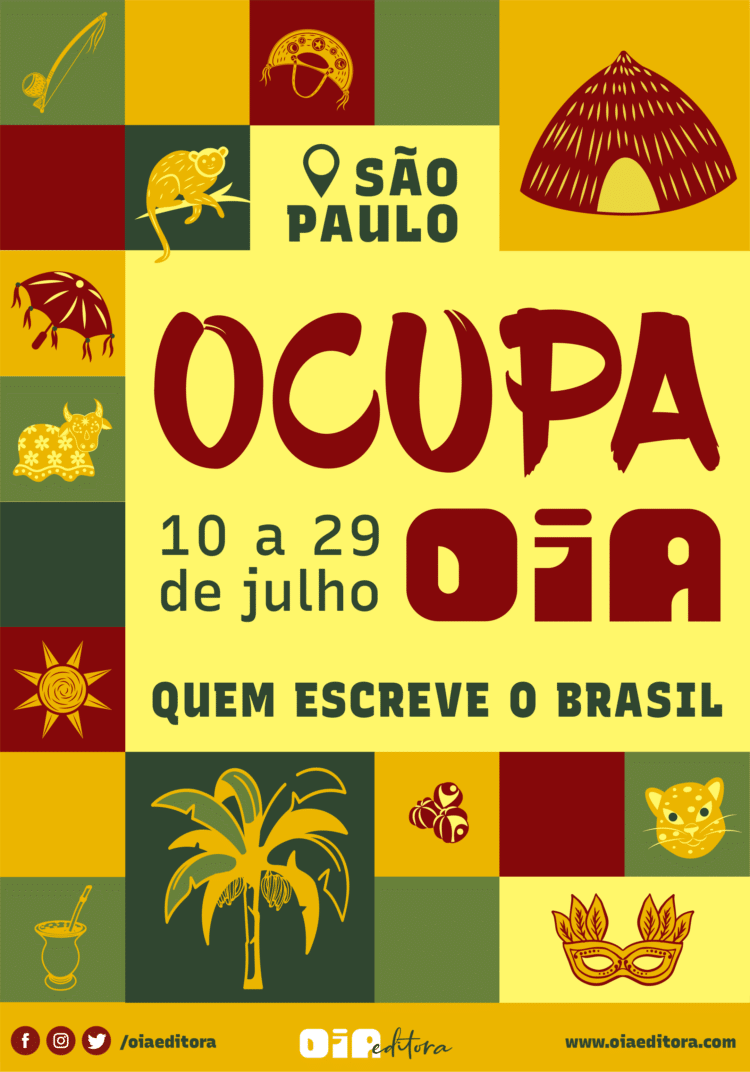 Ocupa OIA reúne dezenas de autores com oficinas, saraus e lançamentos em SP