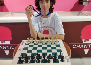 Bruno Alexandre é campeão da 11ª Copa Chantilly de Xadrez