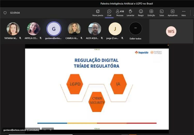 Hapvida NotreDame Intermédica debate privacidade e proteção de dados