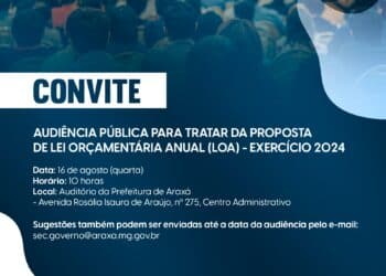 Convite para Audiência Pública