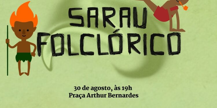 Praça Arthur Bernardes recebe o Sarau Folclórico nesta quarta (30)