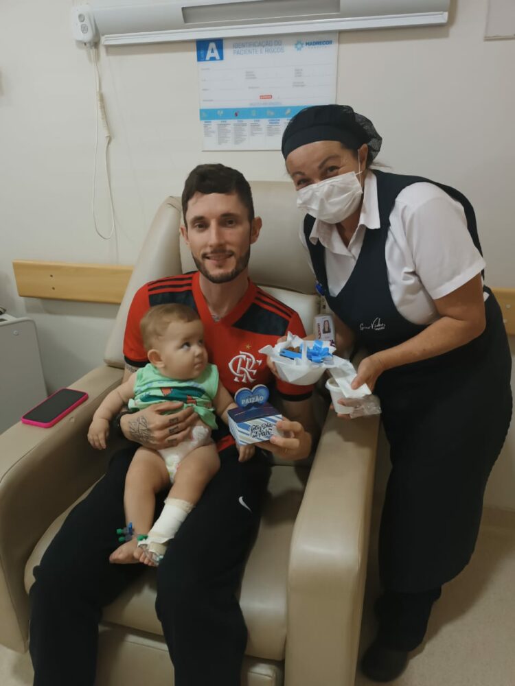 Pais são homenageados em hospital de Uberlândia-MG