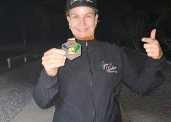 Jane Porfírio conquista sua primeira medalha no tiro esportivo