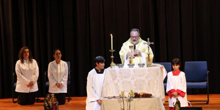 Colégio São Domingos celebra o Padroeiro com missa e Encontro de Jovens