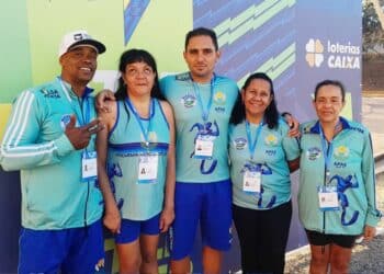 Atletas paralímpicos de Araxá conquistam 33 medalhas em torneio realizado em Belo Horizonte