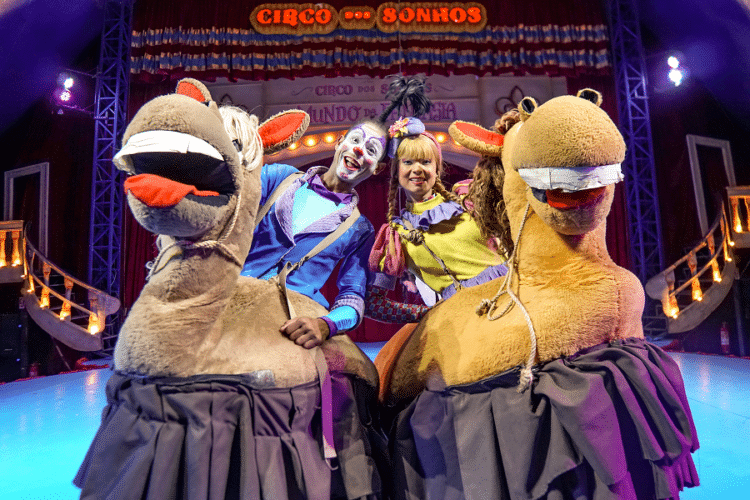 Ministério da Cultura e Cemig trazem para Belo Horizonte     “CIRCO DOS SONHOS NO MUNDO DA FANTASIA”.