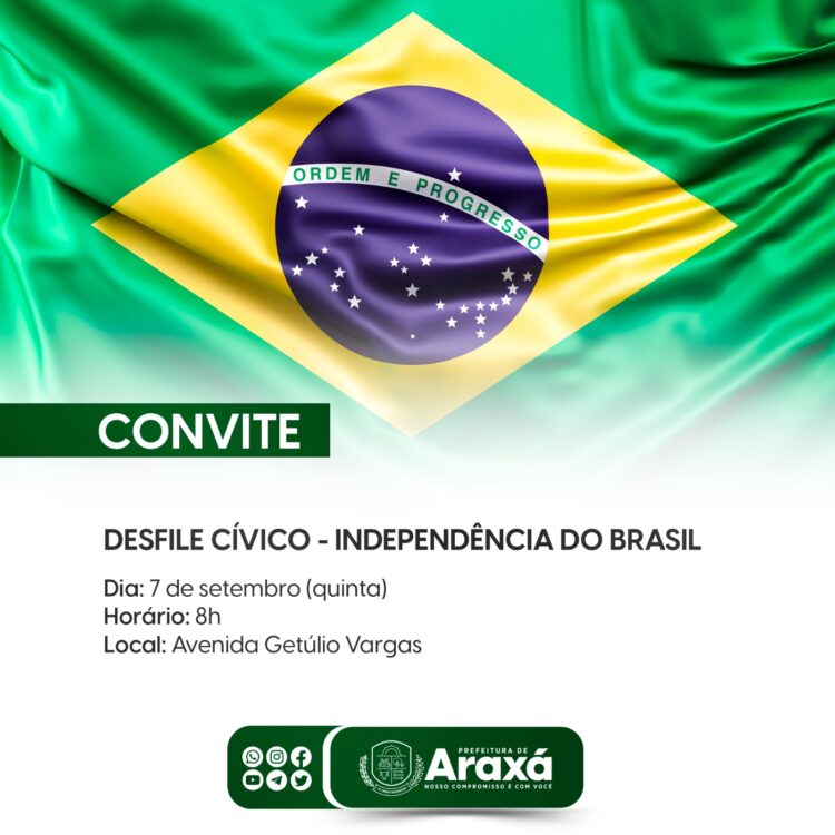 Convite – Desfile 7 de Setembro