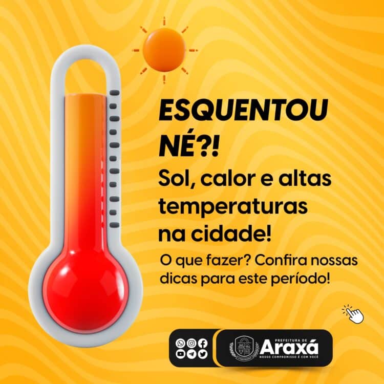 Dicas para os dias de altas temperaturas