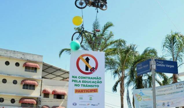 Há exatos 10 anos, o Contramão pela Educação no Trânsito mobilizou Varginha