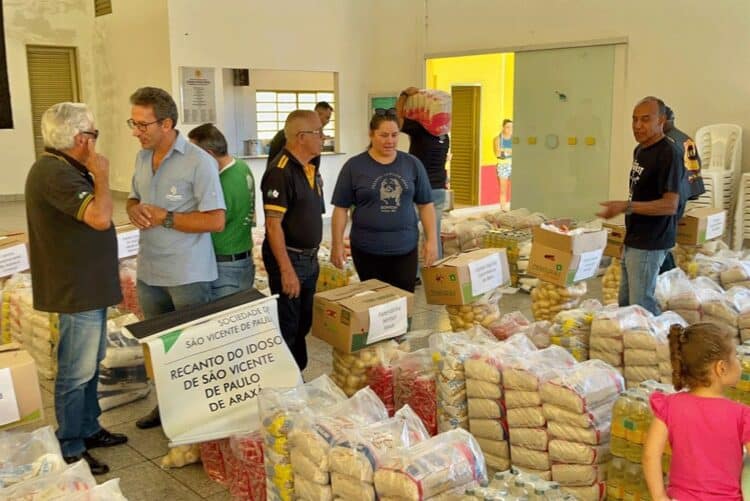 MotoFest 2023 reverte entrada em mais de seis toneladas de cestas básicas para entidades filantrópicas; evento contou com parceria da Prefeitura de Araxá