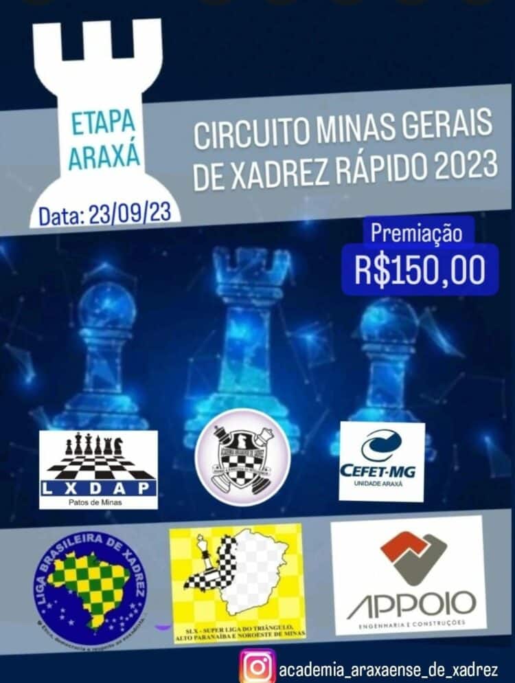 APPOIO Engenharia e Construções viabiliza apoio para realização de etapa de evento estadual de xadrez em Araxá