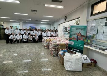 Sicoob Creditril arrecada sete toneladas de alimentos e ajuda nove instituições filantrópicas de Uberlândia-MG e região
