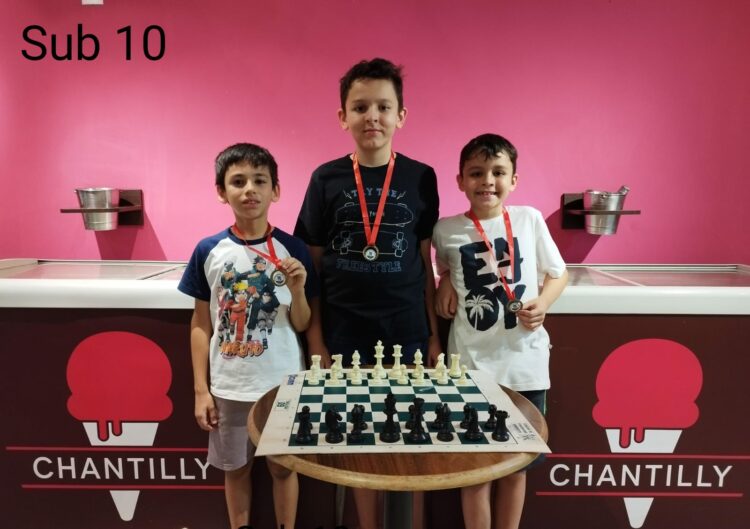 Henry da cidade de Patrocínio é campeão da Etapa Araxá do Circuito Minas Gerais de Xadrez Rápido 2023