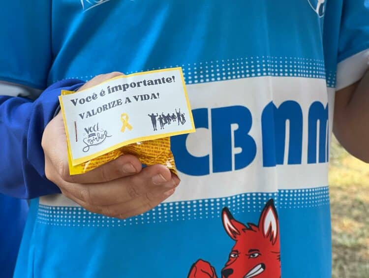 Amor à vida: Palestra inspira alunos do projeto Lobinho em alusão ao Setembro Amarelo