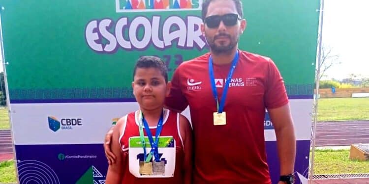 Atletas de Araxá conquistam medalhas na Etapa Nacional das Paralimpíadas Escolares